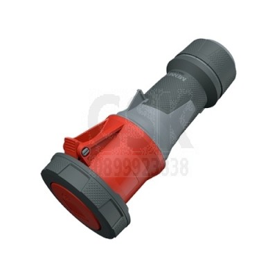 MENNEKES 14112 ปลั๊กตัวเมียกลางทาง (3P+N+E) 63A 400V IP44