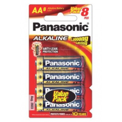 ถ่านอัลคาไลน์ LR6T/4B AA (แพ็ค 4 ก้อน) Panasonic