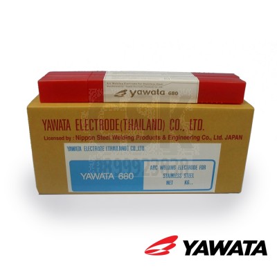 ลวดเชื่อมไฟฟ้า ยาวาต้า 680 ขนาด 4.0 x 350 mm. สำหรับเชื่อมโลหะต่างชนิด หรือเชื่อมเฟือง บรรจุ 1 กิโล