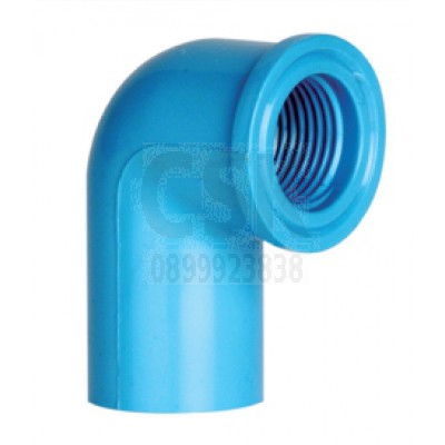 ข้องอ 90 องศา PVC เกลียวใน 1/2"