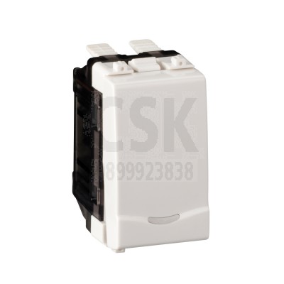 Schneider สวิทช์ทางเดียว 16A 250V ชไนเดอร์ พร้อมพรายน้ำ ขนาด 1 ช่อง 3031P-1-2M-F Concept : Easy Clip (Clipsal)