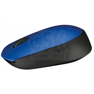 WIRELESS MOUSE LOGITECH (M171B) BLUE/BLACK