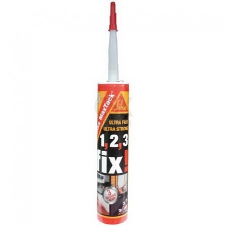 กาวพลังตะปู MAXTACK SIKA สูตรน้ำ 280ML ขาว