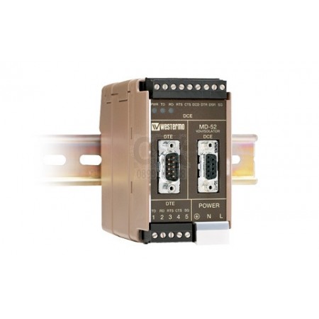 MD-52 DC Serial to Ethernet converter