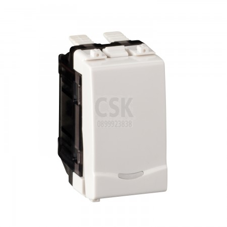 Schneider สวิทช์ทางเดียว 16A 250V ชไนเดอร์ พร้อมพรายน้ำ ขนาด 1 ช่อง 3031P-1-2M-F Concept : Easy Clip (Clipsal)