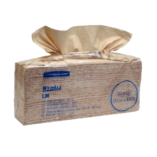 กระดาษเช็ดอุตสาหกรรม Kimberly-Clark L30 PopUp