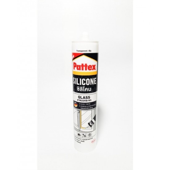 PATTEX ซิลิโคนยาแนวกระจก สีใส