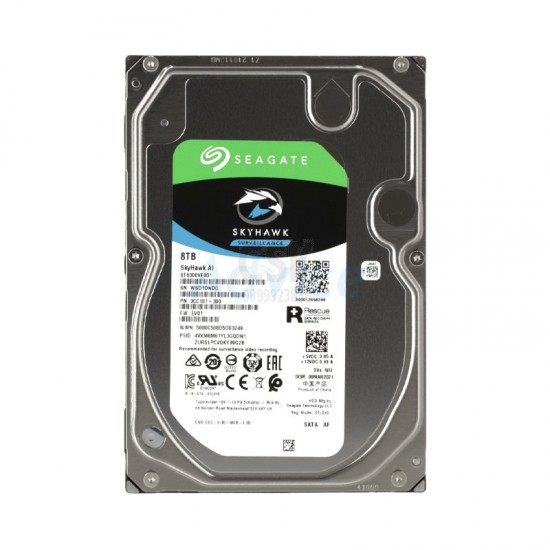 SEAGATE SKYHAWK ฮาร์ดดิส 8 TB รุ่น SGT-ST8000VE001 (สำหรับ CCTV)