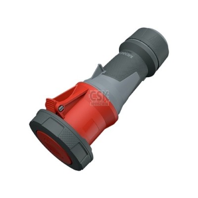 MENNEKES 14112 ปลั๊กตัวเมียกลางทาง (3P+N+E) 63A 400V IP44