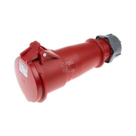 Power ปลั๊ก เมียกลางทาง 3P+N+E32A 14520 MENNEKES
