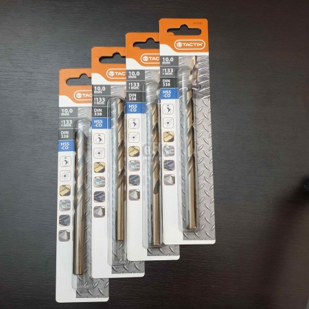 ดอกสว่านเจาะสแตนเลส COBOLT 10MM TACTIX
