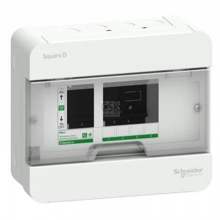 ตู้คอนซูมเมอร์ยูนิต 4 ช่อง SCHNEIDER S9HCL14