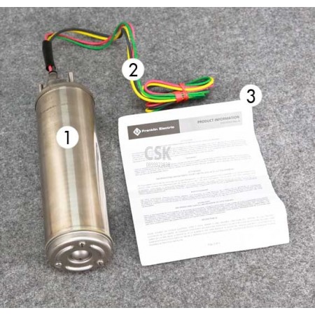 FRANKLIN มอเตอร์ 4" 1HP 1 เฟส 220V