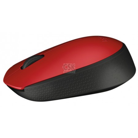 WIRELESS MOUSE LOGITECH (M171R) RED/BLACK