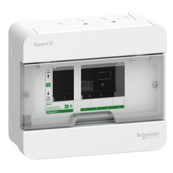 ตู้คอนซูมเมอร์ยูนิต 4 ช่อง SCHNEIDER S9HCL14