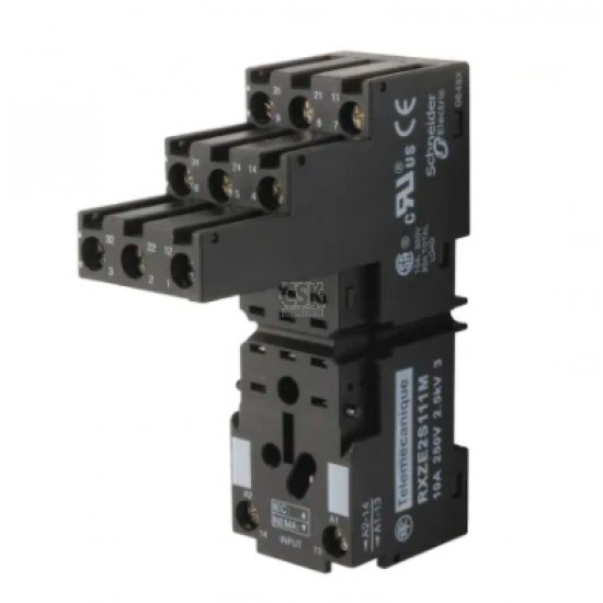 RXZE2M114 Relay Sockets 14 Pin, DIN Rail