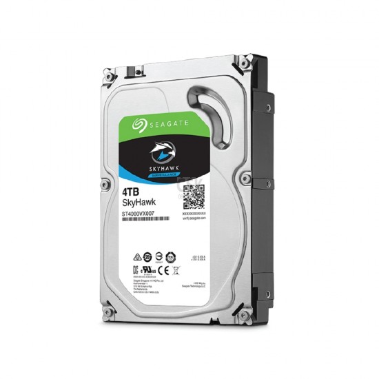 SATA-III (3Y) 4.TB Seagate SkyHawk (256MB., 5900RPM, ST4000VX016)