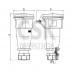 Power ปลั๊ก เมียกลางทาง 2P+E16A IP44 510 MENNEKES