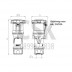 Power Plug Mennekes 3P+N+E63A IP67 14212 MENNEKES