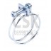 เข็มขัดรัดท่อแบบลวดคู่ 8-10 mm