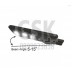 IWC-STR-SOLAR-REMOTE-90W โคมไฟถนน โซล่าเซลล์ ( มีระบบ Sensor ) พร้อมรีโมท