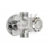 วาล์วระบบเซรามิค 3 ทาง หัวมะยม รุ่น VC858 สีโครเมี่ยม